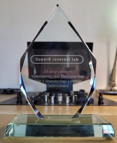 Richard created this fantastic 25th anniversary trophy.