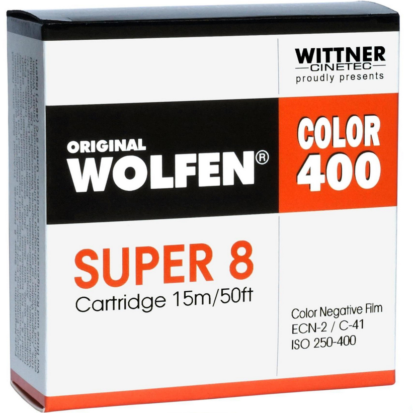 Verpakking Wolfen Color 400 super8