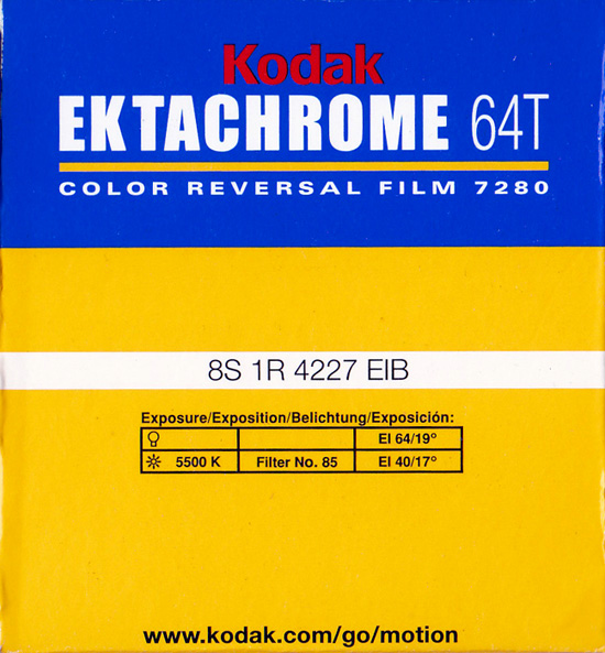 ektachrome 64t super 8